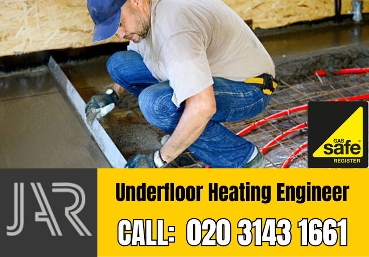 underfloor heating Winchmore Hill